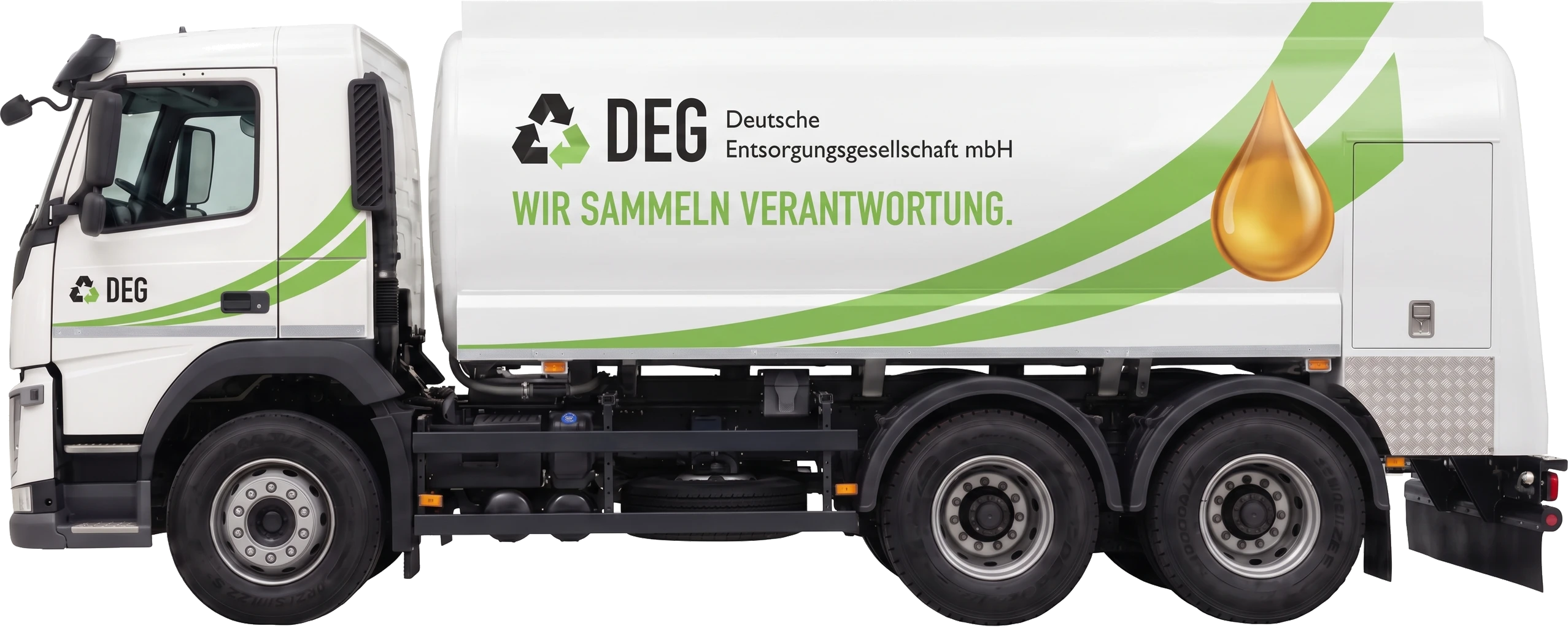 Spezialtankwagen der Altölabholung